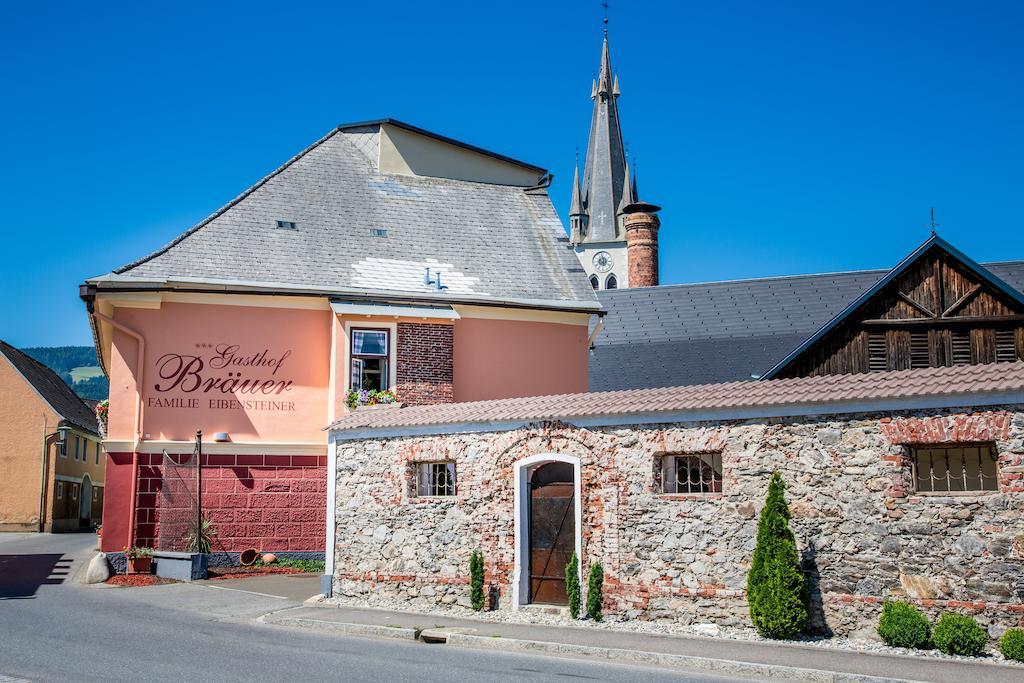 Gasthof Braeuer - Familie Eibensteiner Weißkirchen in Steiermark Eksteriør bilde
